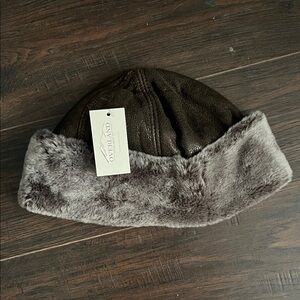 Overland Brown Fur-Lined Men's Hat